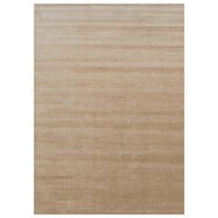 Rug & Kilim's Oversized Contemporary Textural Solid Rug in Brown Tones (Tapis massif contemporain surdimensionné dans les tons de Brown)