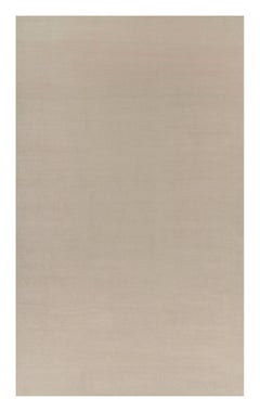 Rug & Kilim's Oversized Contemporary Textural Solid Rug in Cream and White Tones (Tapis texturé contemporain surdimensionné dans les tons crème et blanc)