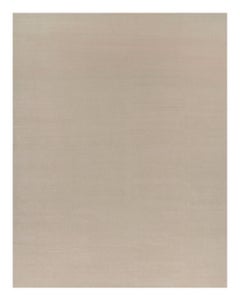 Rug & Kilim’s Oversized Contemporary Textural Solid Rug in Cream and White Tones