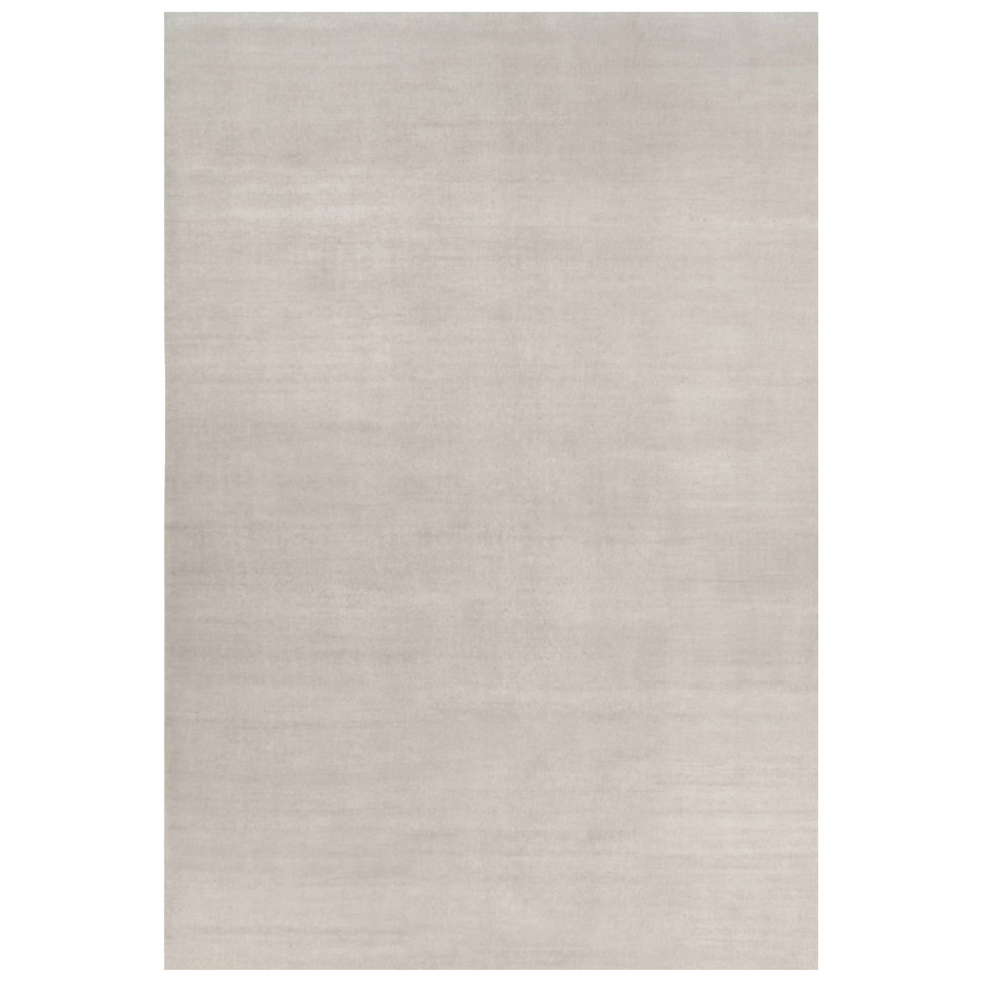 Rug
Kilim’s Oversized Contemporary Textural Solid Rug in Ivory Tones