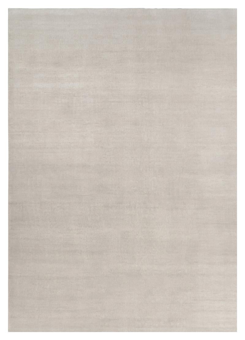 Rug 
Kilim’s Oversized Contemporary Textural Solid Rug in Ivory Tones