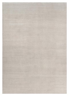 Rug 
Kilim’s Oversized Contemporary Textural Solid Rug in Ivory Tones