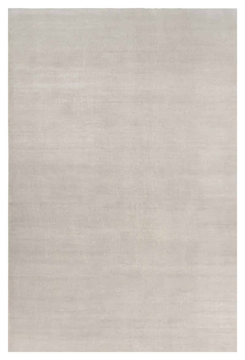 Rug
Kilim’s Oversized Contemporary Textural Solid Rug in Ivory Tones