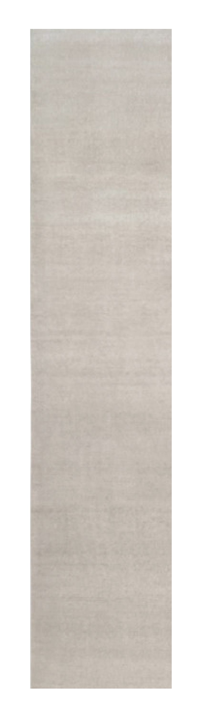 Pre-owned Rug & Kilim 's Oversized Contemporary Textural Solid Rug In Ivory Tones In White