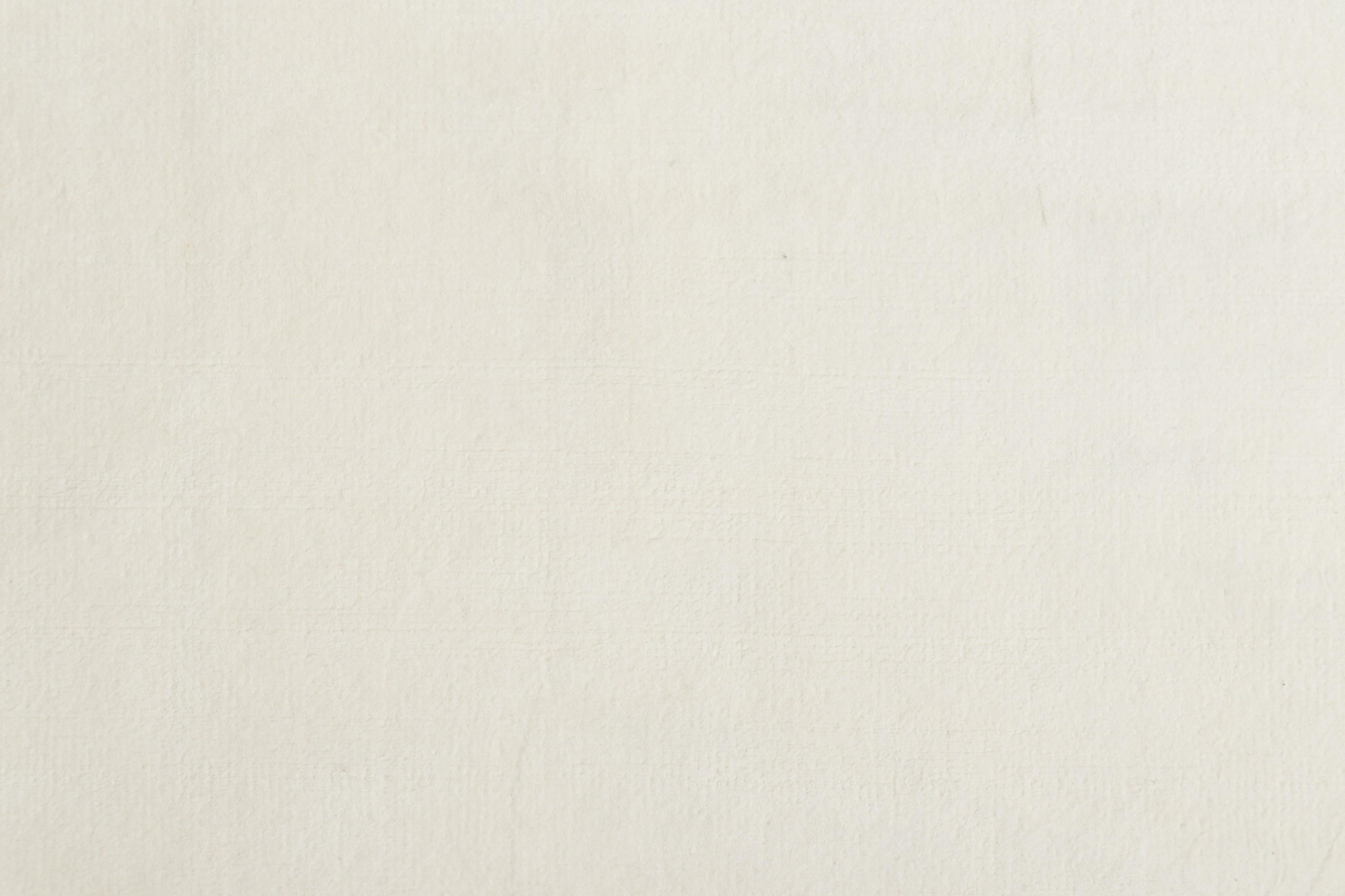 Indian Rug & Kilim’s Oversized Contemporary Textural Solid Rug in White Tones For Sale