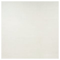 Rug & Kilim’s Oversized Contemporary Textural Solid Rug in White Tones