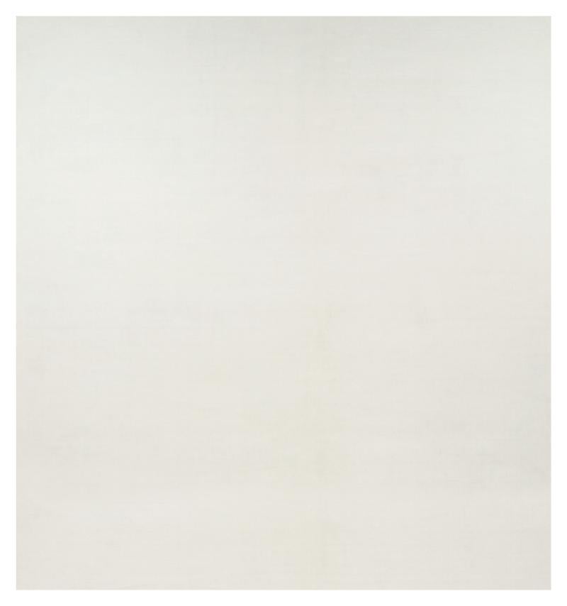 Rug 
Kilim’s Oversized Contemporary Textural Solid Rug in White Tones