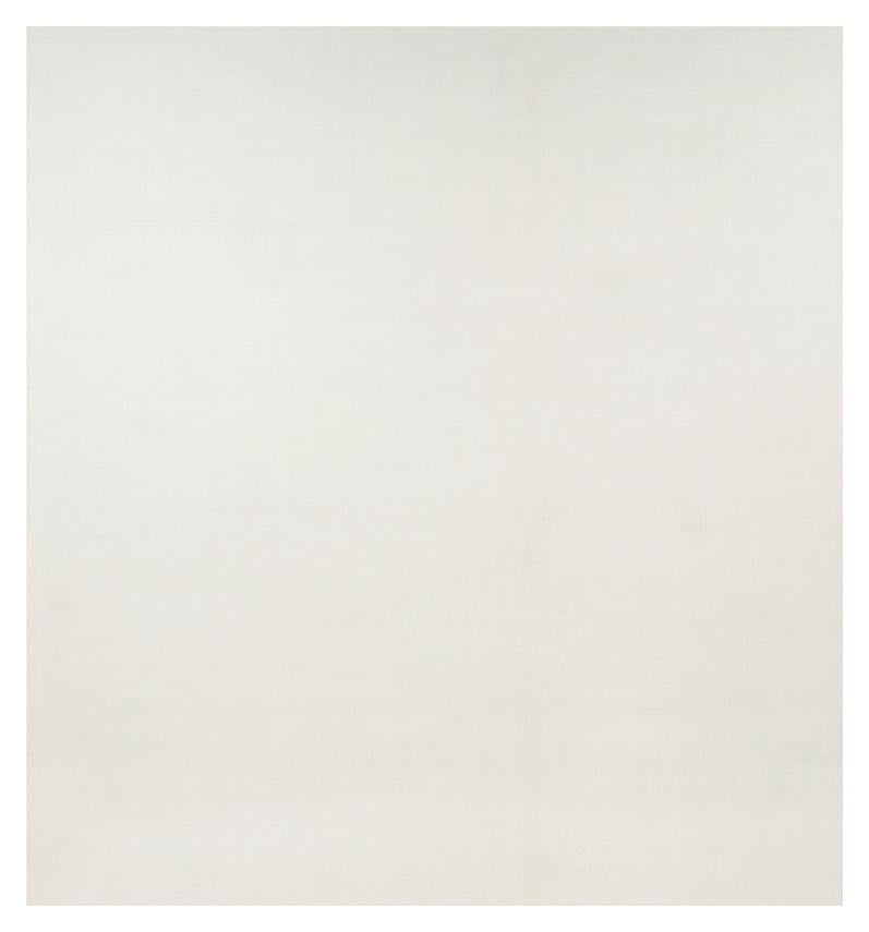 Rug 
Kilim’s Oversized Contemporary Textural Solid Rug in White Tones