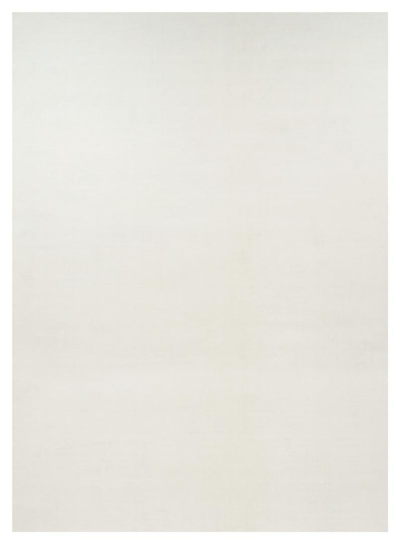 Rug 
Kilim’s Oversized Contemporary Textural Solid Rug in White Tones