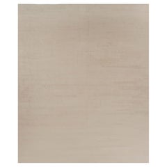 Rug 
Kilim’s Oversized Modern Textural Rug in Beige and Cream Striae