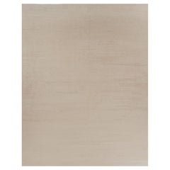 Rug 
Kilim’s Oversized Modern Textural Rug in Beige and Cream Striae