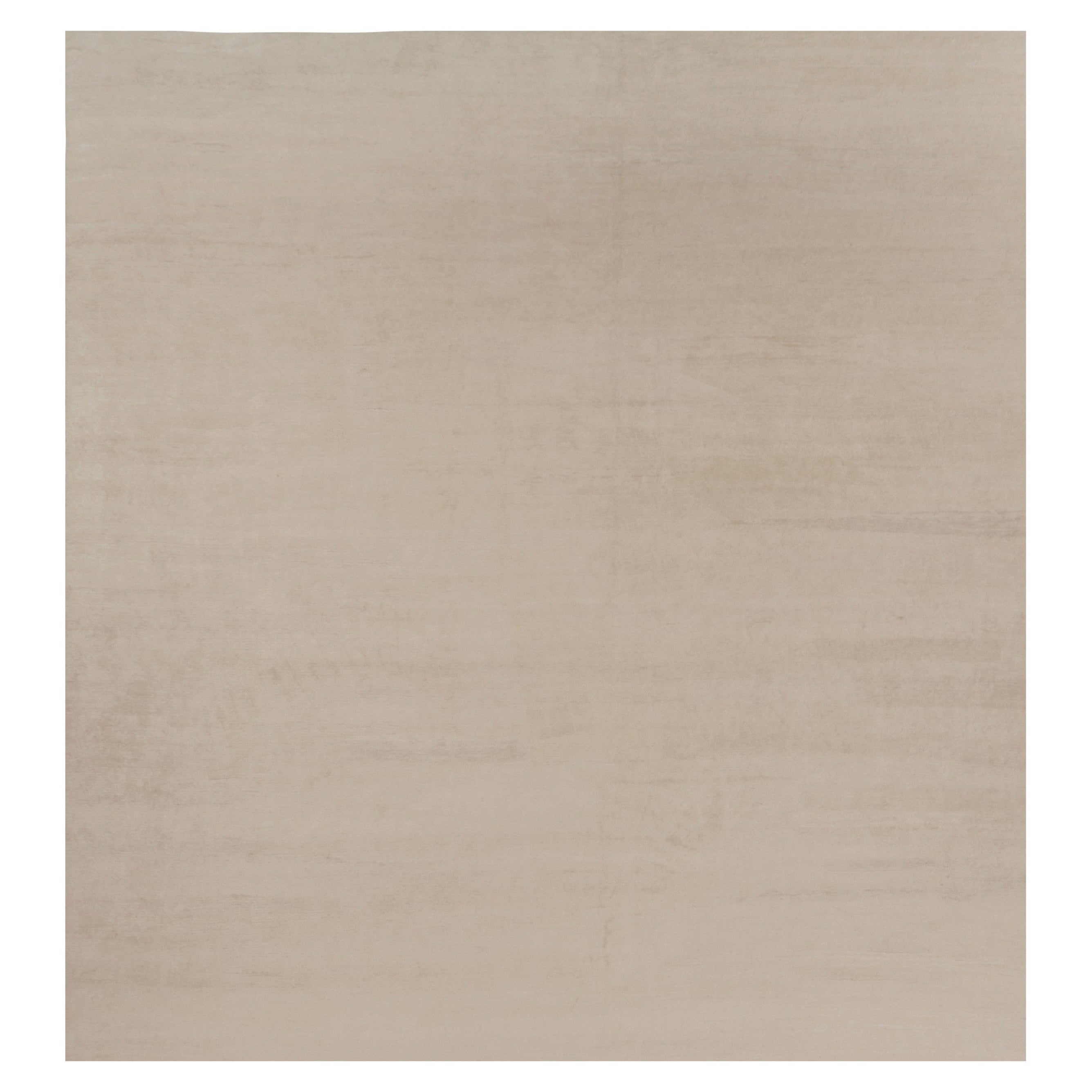 Rug
Kilim
s Oversized Modern Textural Rug in Beige and Cream Striae (tapis texturé moderne surdimensionné en beige et crème)