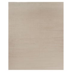 Rug 
Kilim’s Oversized Modern Textural Rug in Beige and Cream Striae
