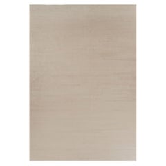 Rug 
Kilim’s Oversized Modern Textural Rug in Beige and Cream Striae