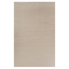 Rug 
Kilim’s Oversized Modern Textural Rug in Beige and Cream Striae