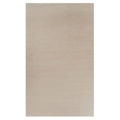 Rug 
Kilim’s Oversized Modern Textural Rug in Beige and Cream Striae