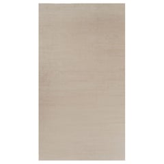 Rug 
Kilim’s Oversized Modern Textural Rug in Beige and Cream Striae