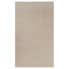 Rug 
Kilim’s Oversized Modern Textural Rug in Beige and Cream Striae