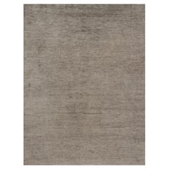 Rug 
Kilim’s Oversized Modern Textural Rug in Brown, Gray and Beige Striae