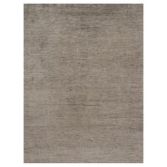 Rug 
Kilim’s Oversized Modern Textural Rug in Brown, Gray and Beige Striae