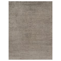 Rug 
Kilim’s Oversized Modern Textural Rug in Brown, Gray and Beige Striae