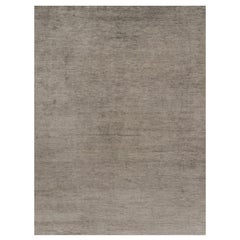 Rug 
Kilim’s Oversized Modern Textural Rug in Brown, Gray and Beige Striae