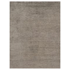 Rug 
Kilim’s Oversized Modern Textural Rug in Brown, Gray and Beige Striae