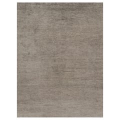 Rug 
Kilim’s Oversized Modern Textural Rug in Brown, Gray and Beige Striae