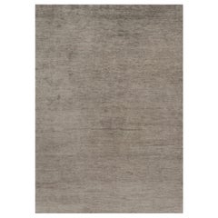 Rug 
Kilim’s Oversized Modern Textural Rug in Brown, Gray and Beige Striae
