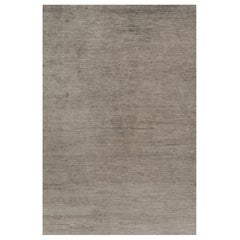 Rug 
Kilim’s Oversized Modern Textural Rug in Brown, Gray and Beige Striae