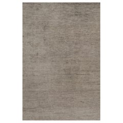 Rug 
Kilim’s Oversized Modern Textural Rug in Brown, Gray and Beige Striae