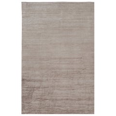 Rug 
Kilim
s Oversized Modern Textural Rug in Brown, White and Beige Striae (Tapis moderne texturé surdimensionné à rayures brunes, blanches et beiges)