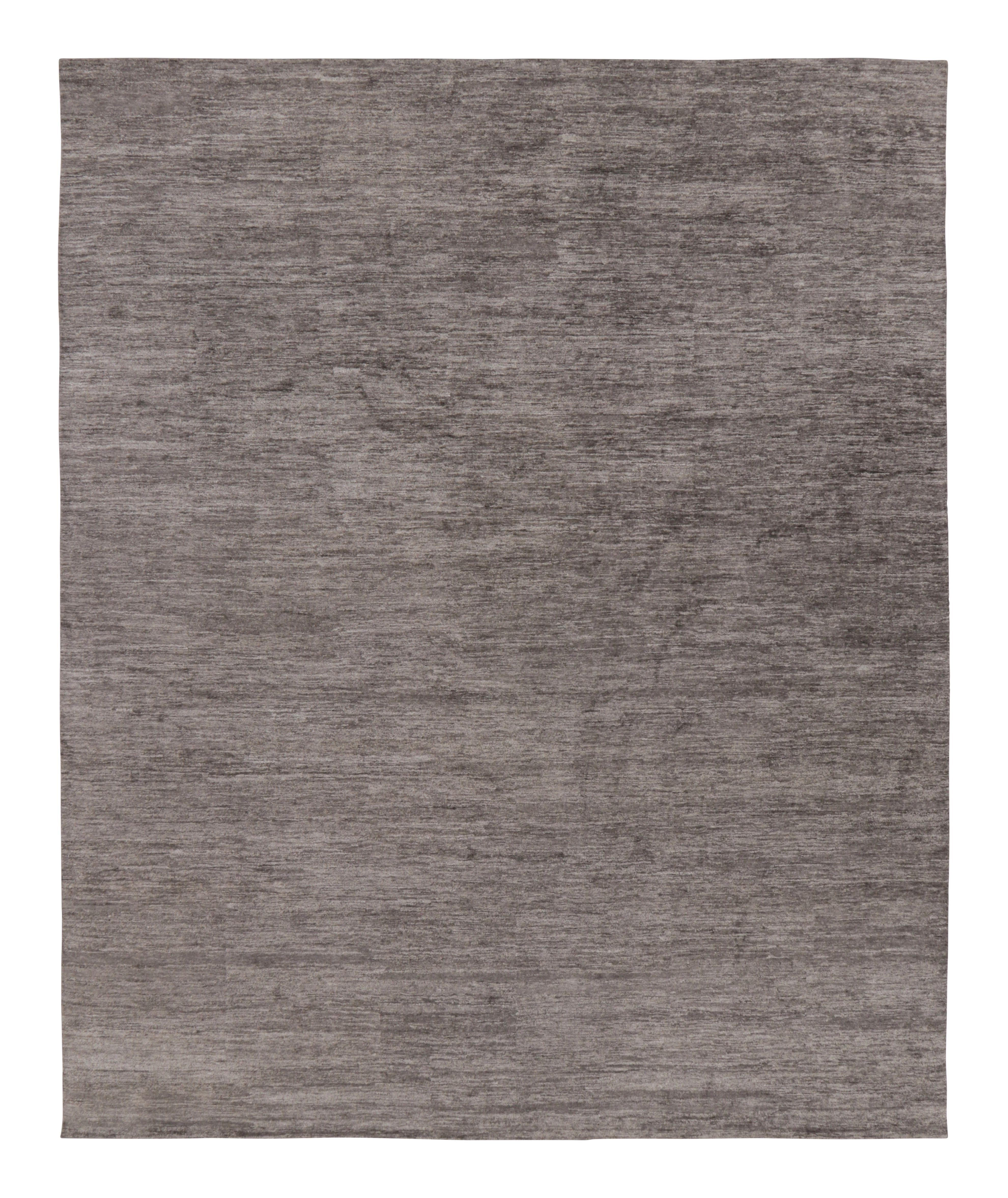 Rug
Kilim
s übergroßer moderner Strukturteppich in Grau und Weiß gestreift