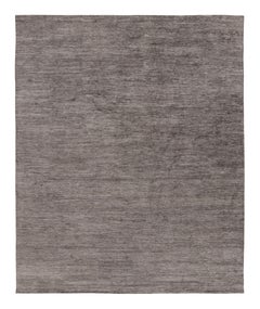 Rug
Kilim
s übergroßer moderner Strukturteppich in Grau und Weiß gestreift