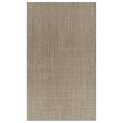 Rug 
Kilim
s Oversized Modern Modern Textural Rug with Beige and Gray Striae (tapis moderne surdimensionné avec des rayures beiges et grises)