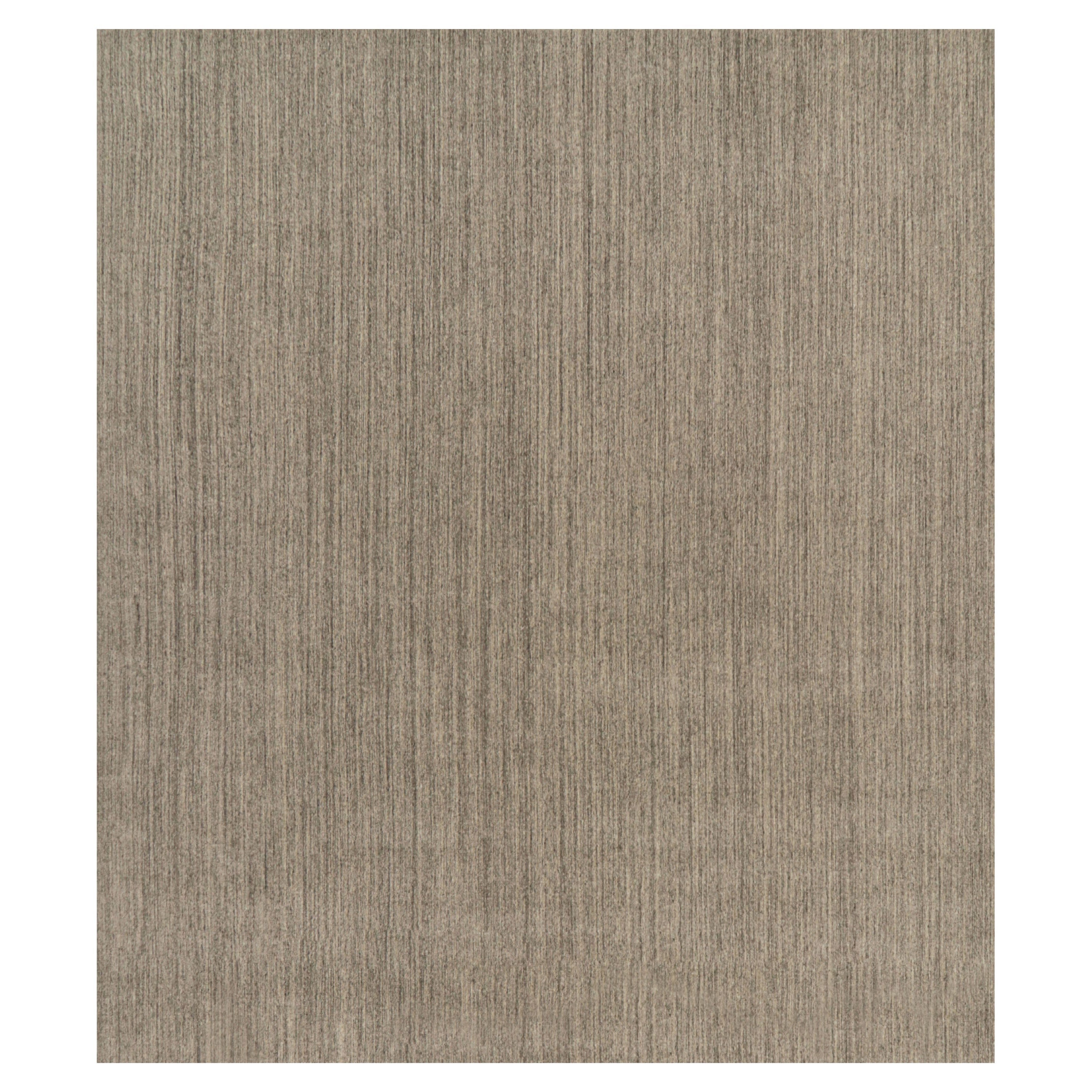 Rug 
Kilim
s Oversized Modern Modern Textural Rug with Beige and Gray Striae (tapis moderne surdimensionné avec des rayures beiges et grises)