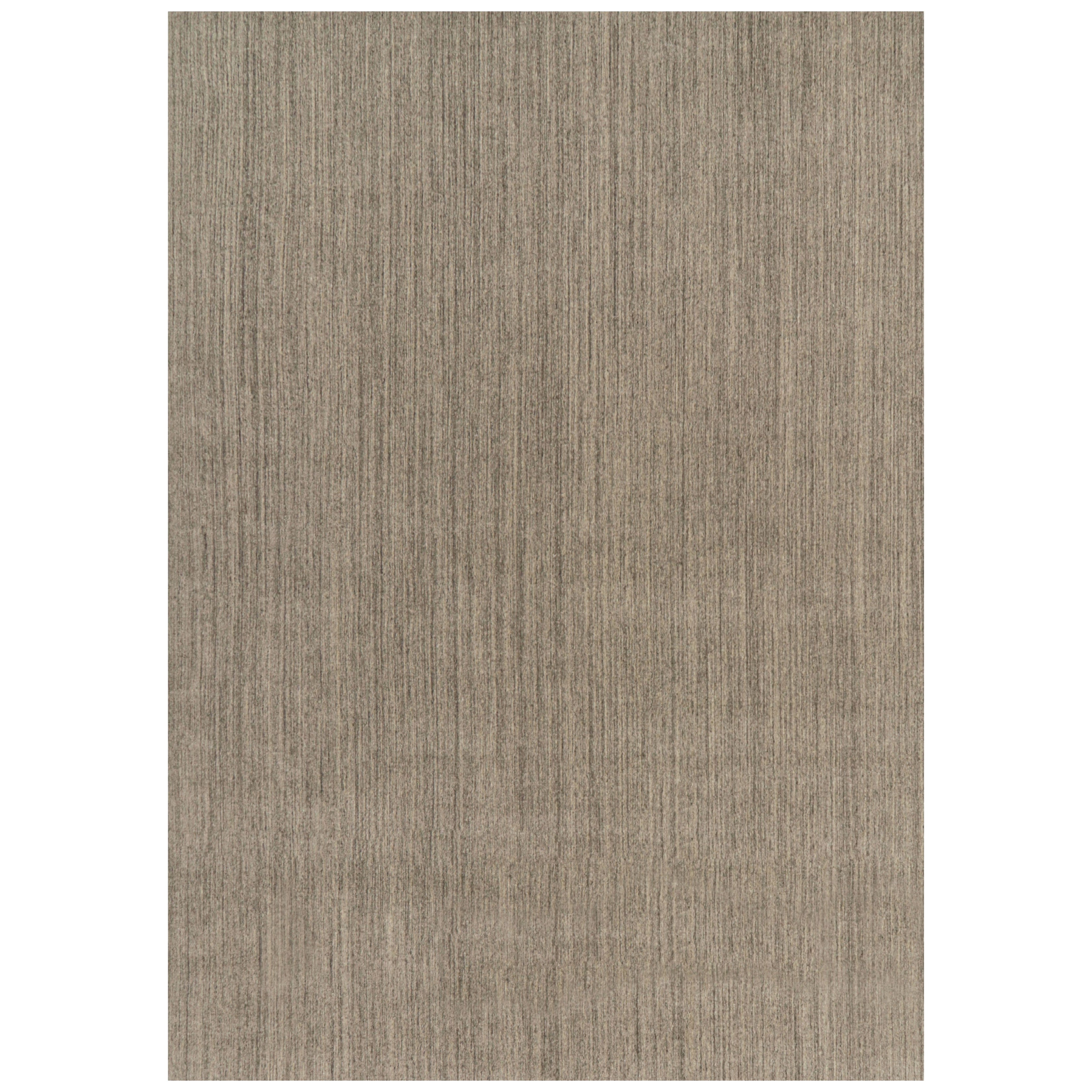 Rug 
Kilim
s Oversized Modern Modern Textural Rug with Beige and Gray Striae (tapis moderne surdimensionné avec des rayures beiges et grises)