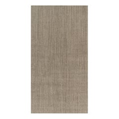 Rug 
Kilim’s Oversized Modern Textural Rug with Beige and Gray Striae