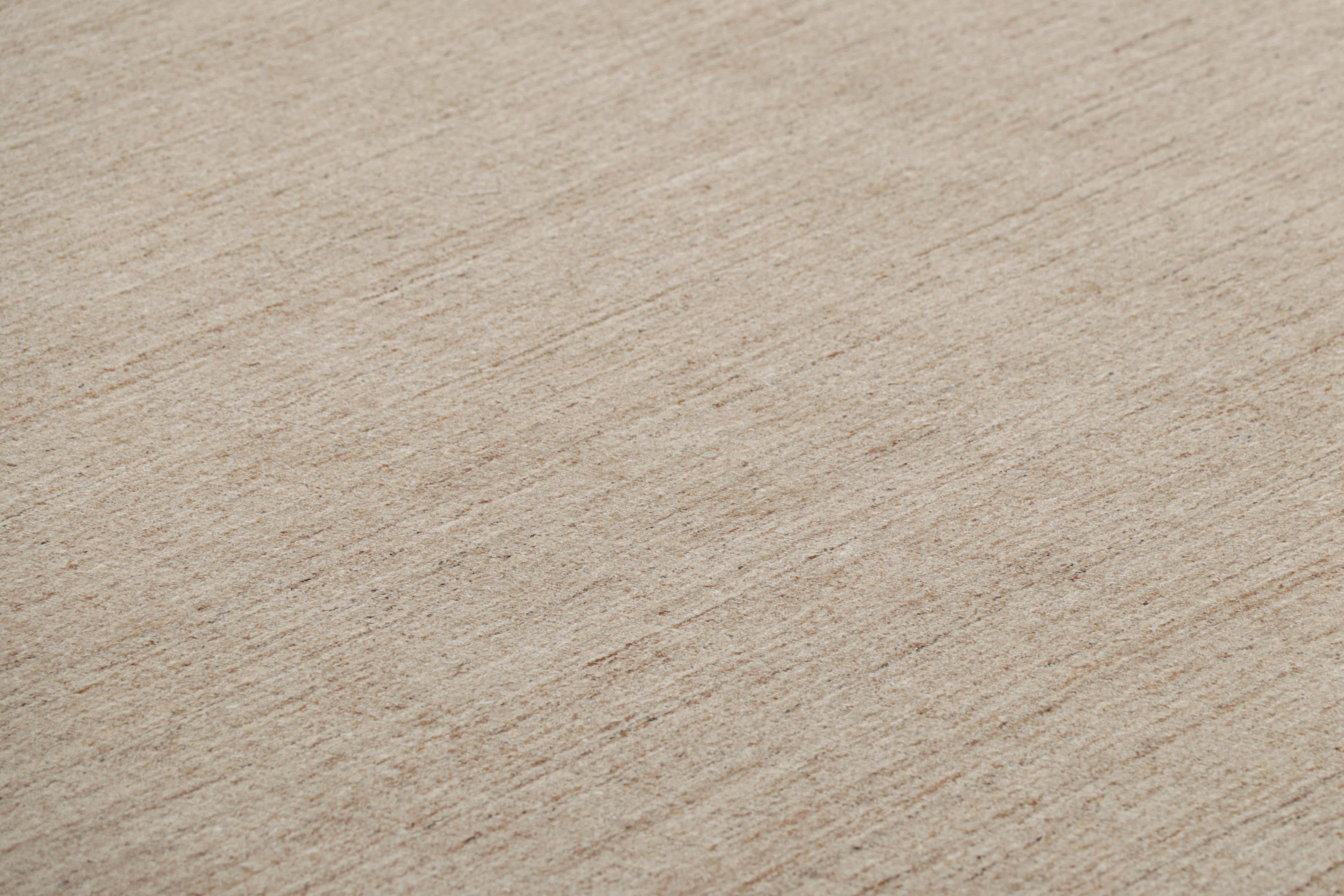 This 15x24 contemporary rug is the newest addition to the Rug & Kilim Textural Collection, with an inventive take on solid rugs with movement in its subtle striae. 

On the Design: 

Our Textural collection enjoys an inventive take on plain rugs,