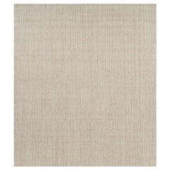 Rug 
Kilim’s Oversized Modern Textural Solid Rug in Beige Tones and Striae