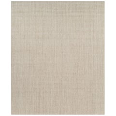 Rug 
Kilim’s Oversized Modern Textural Solid Rug in Beige Tones and Striae