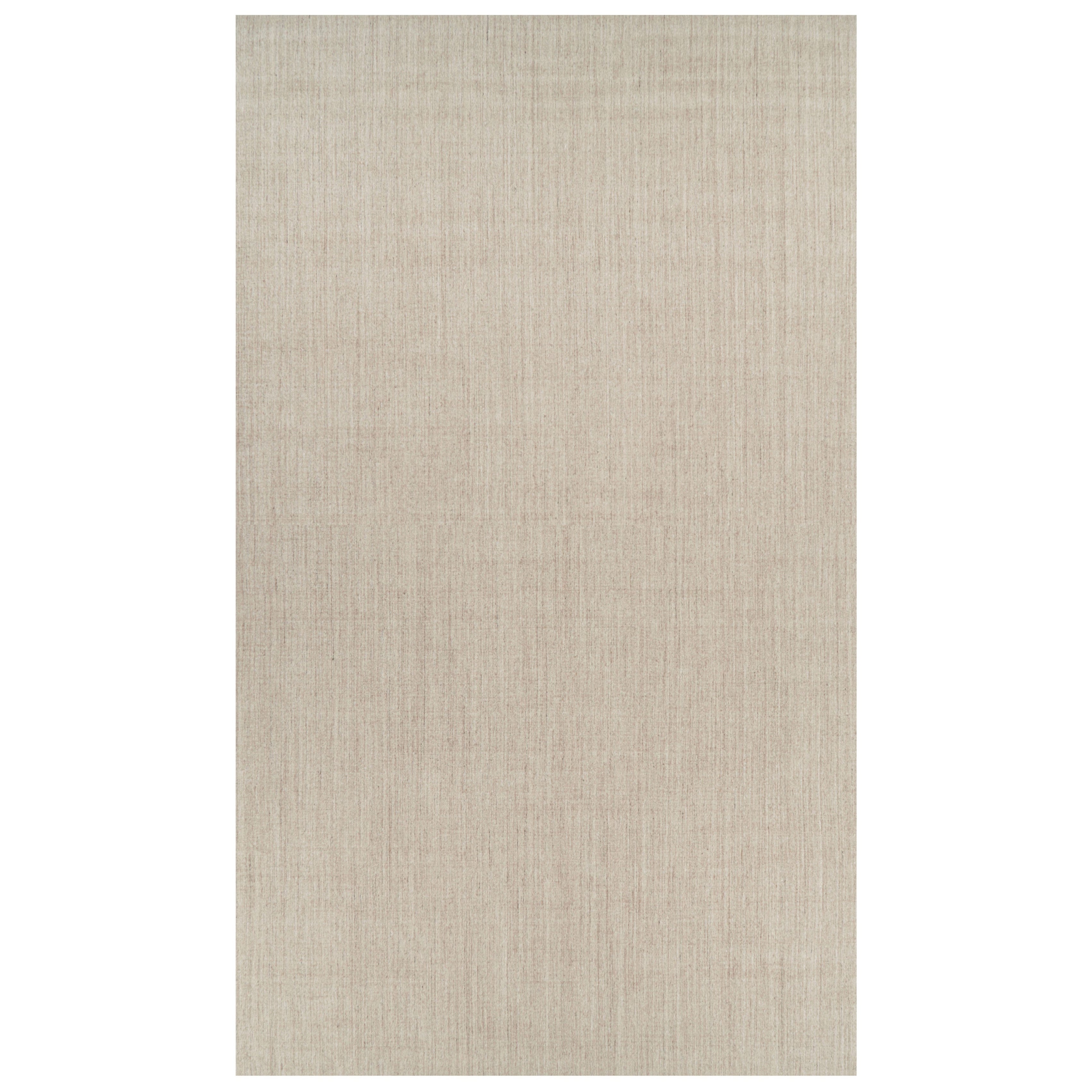 Rug 
Kilim’s Oversized Modern Textural Solid Rug in Beige Tones and Striae