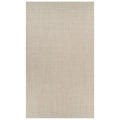Rug 
Kilim’s Oversized Modern Textural Solid Rug in Beige Tones and Striae