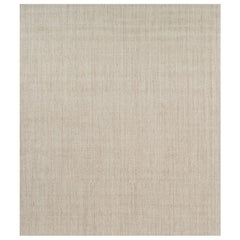 Rug 
Kilim’s Oversized Modern Textural Solid Rug in Beige Tones and Striae