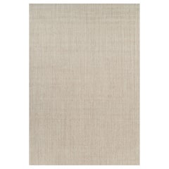 Rug 
Kilim’s Oversized Modern Textural Solid Rug in Beige Tones and Striae