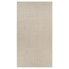 Rug 
Kilim’s Oversized Modern Textural Solid Rug in Beige Tones and Striae