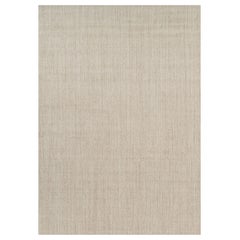 Rug 
Kilim’s Oversized Modern Textural Solid Rug in Beige Tones and Striae