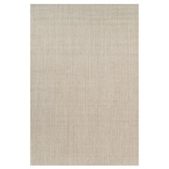 Rug 
Kilim’s Oversized Modern Textural Solid Rug in Beige Tones and Striae