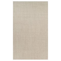Rug 
Kilim’s Oversized Modern Textural Solid Rug in Beige Tones and Striae