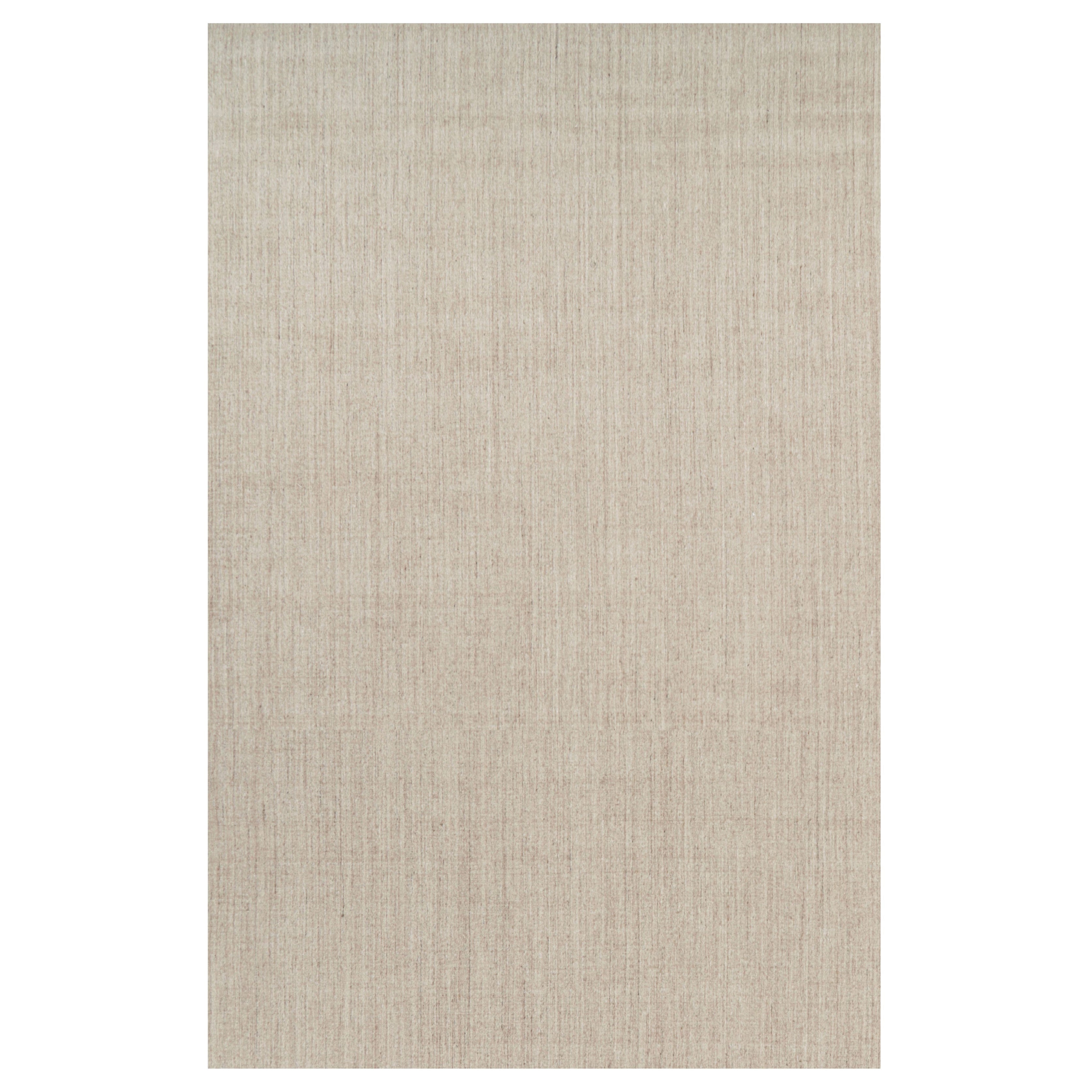 Rug 
Kilim’s Oversized Modern Textural Solid Rug in Beige Tones and Striae